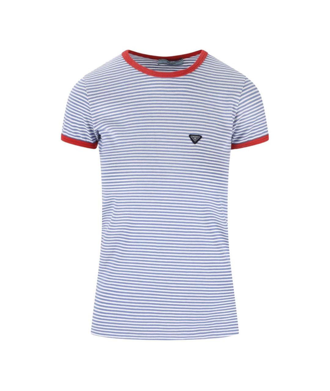 PRADA Хлопковая футболка, фото 1