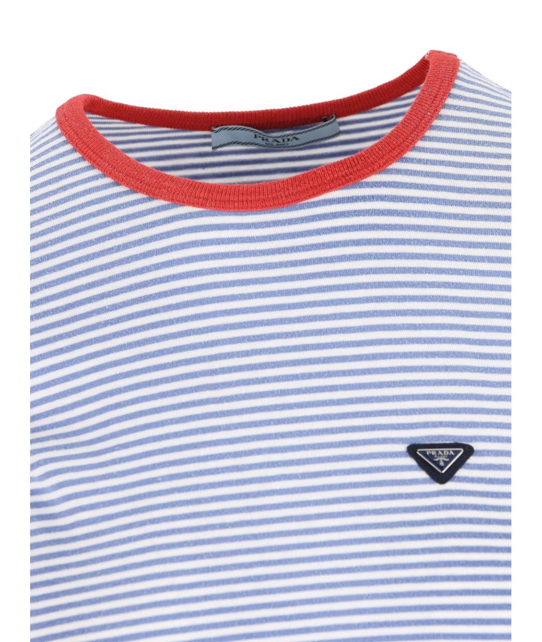 PRADA Хлопковая футболка, фото 4