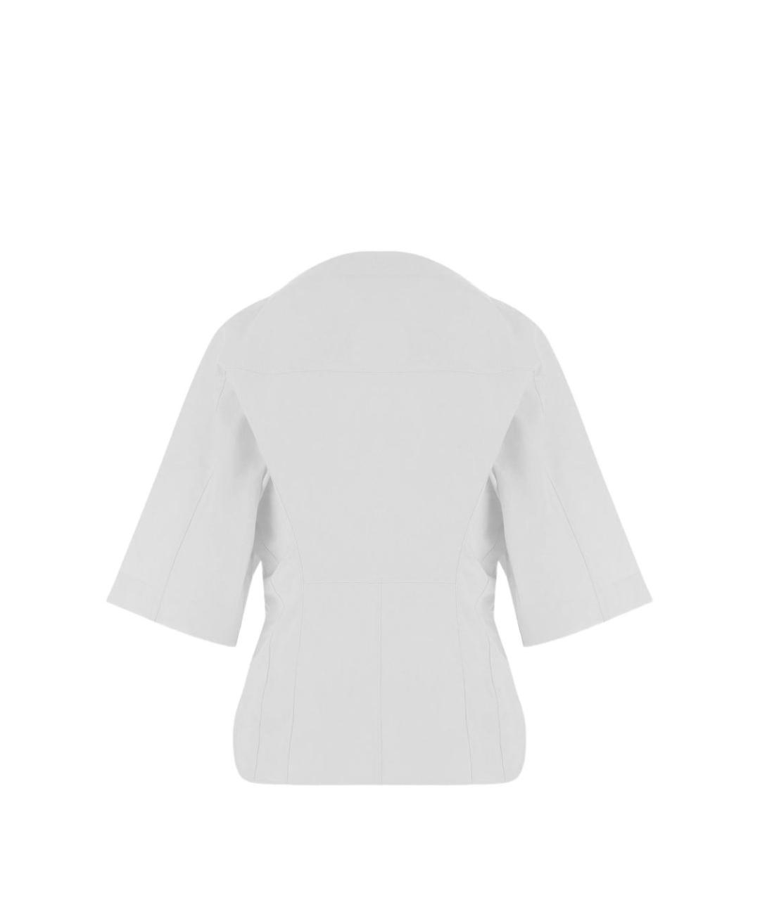 JACQUEMUS Белая хлопковая блузы, фото 2