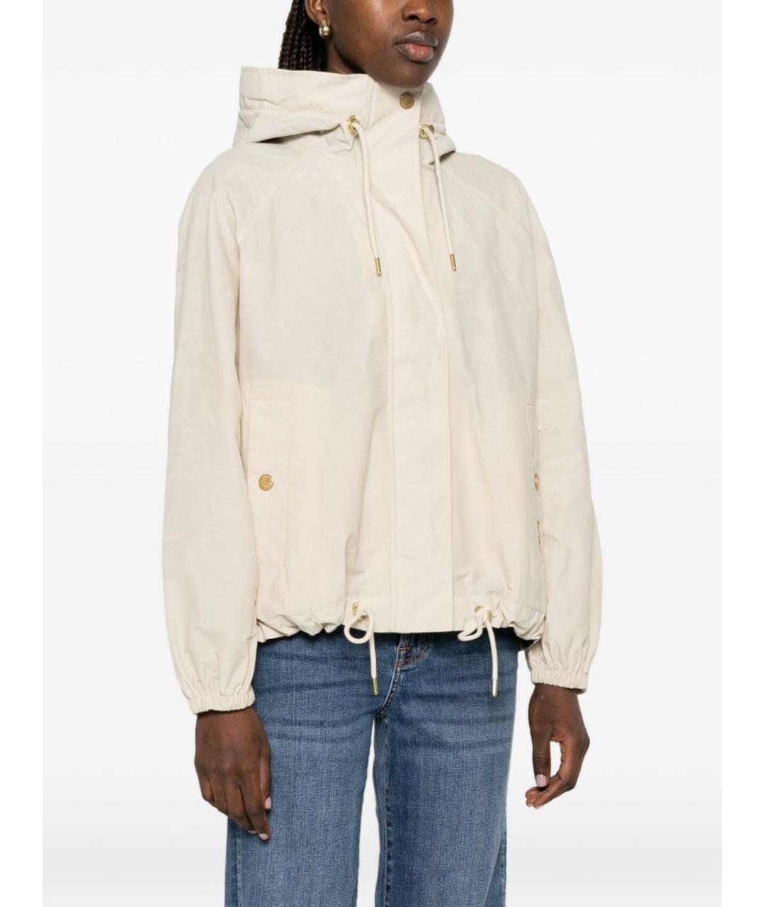 BARBOUR Бежевая хлопковая куртка, фото 3