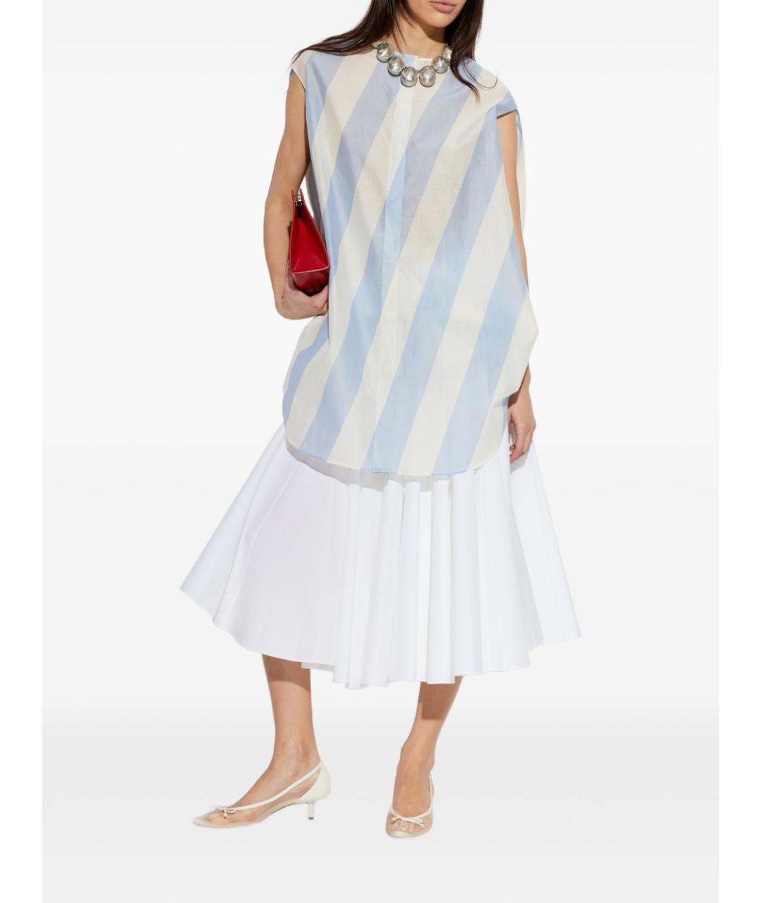 JACQUEMUS Мульти хлопковое платье, фото 2