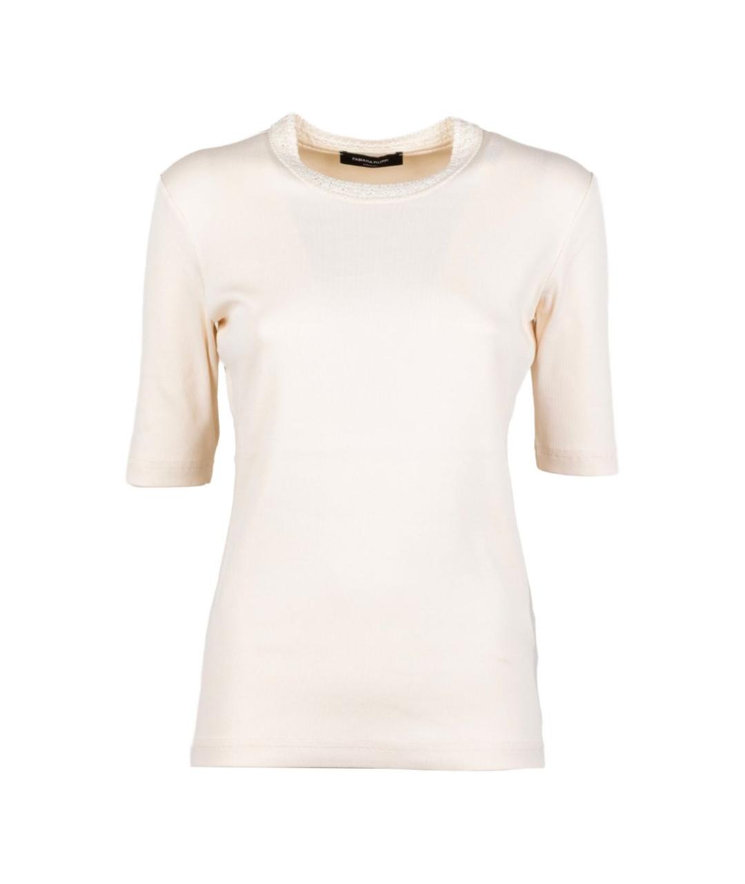 FABIANA FILIPPI Хлопковая футболка, фото 1