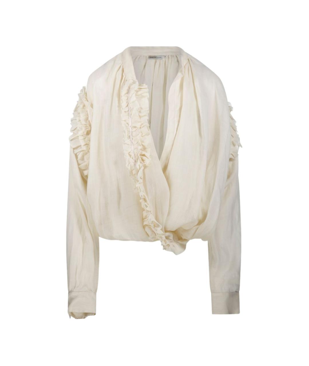 DRIES VAN NOTEN Бежевая блузы, фото 1