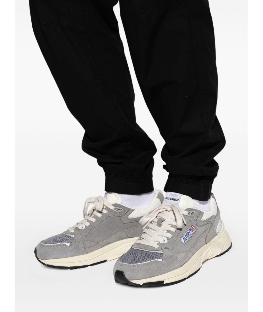 AUTRY Серые замшевые низкие кроссовки / кеды, фото 6