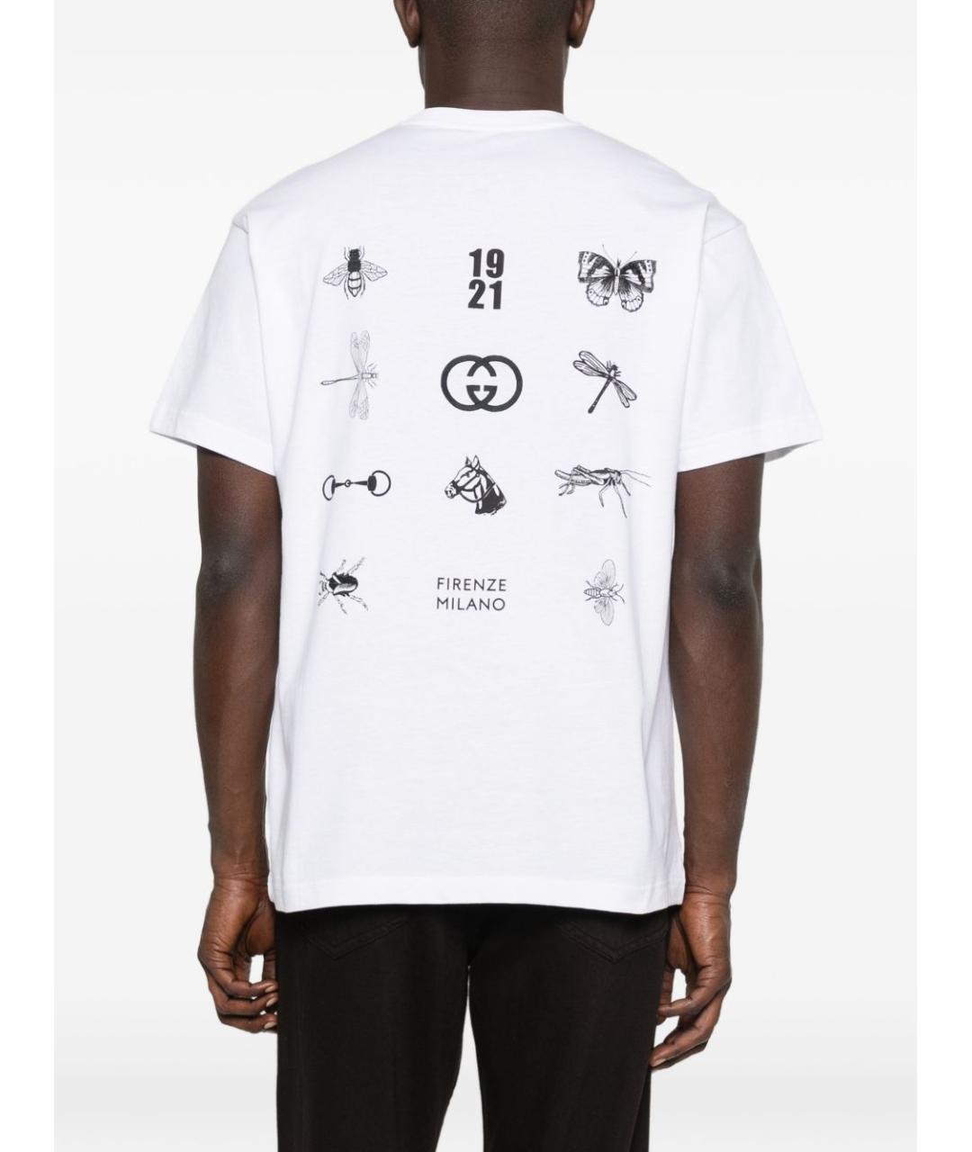 GUCCI Хлопковая футболка, фото 5