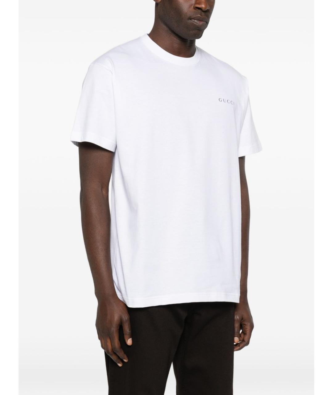 GUCCI Хлопковая футболка, фото 3