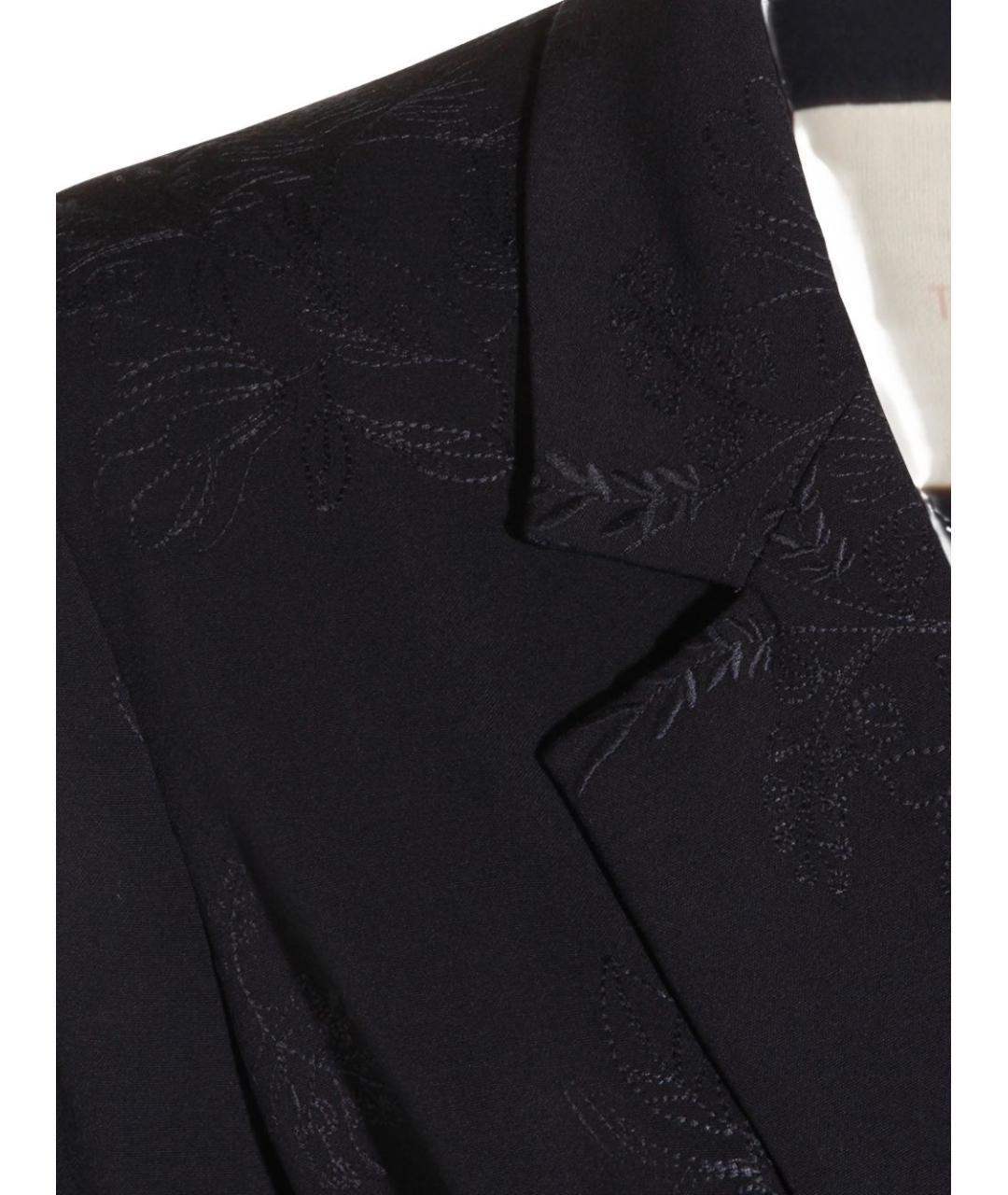 TWIN-SET Черное полиэстеровое платье, фото 2