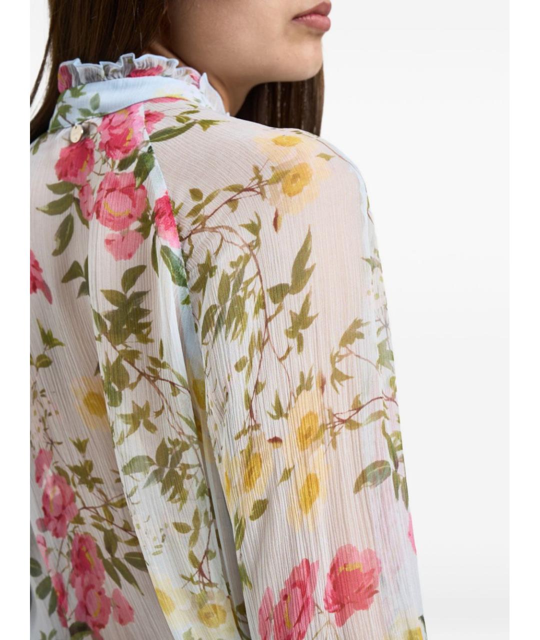 LIU JO Мульти вискозная рубашка, фото 4