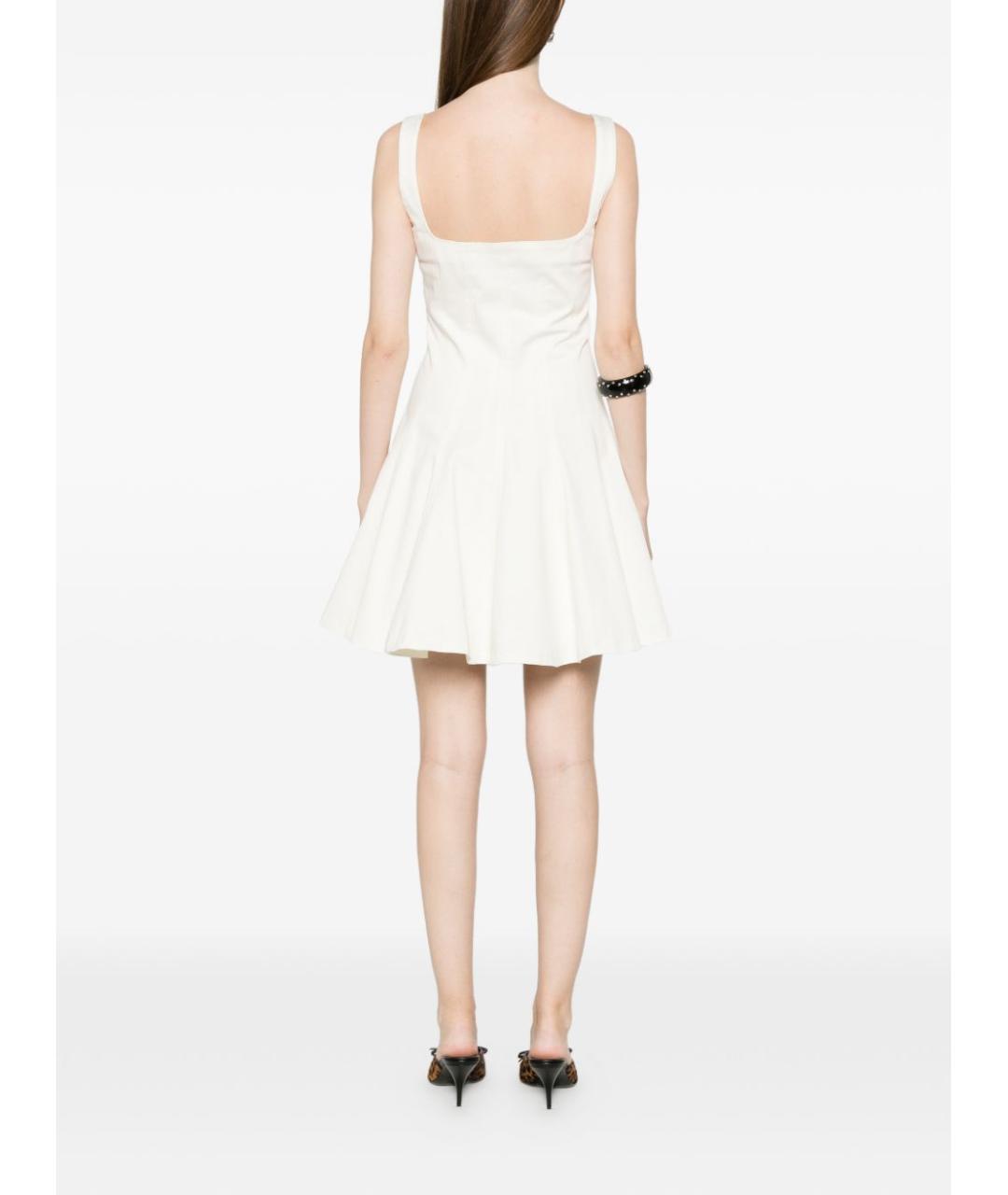 VERSACE JEANS COUTURE Бежевое хлопковое повседневное платье, фото 2