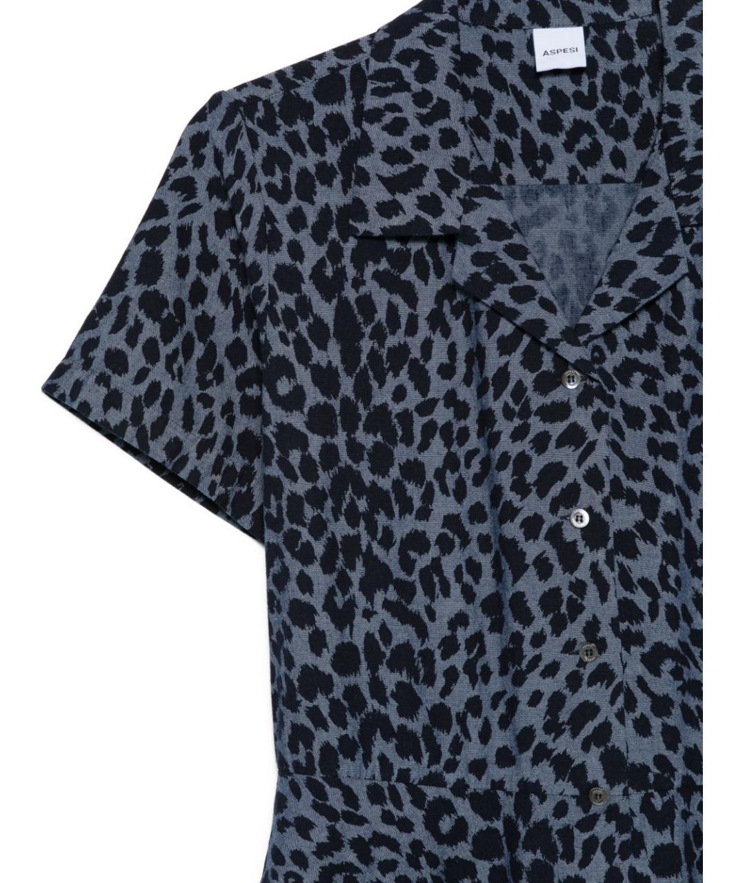 ASPESI Мульти хлопковое повседневное платье, фото 2