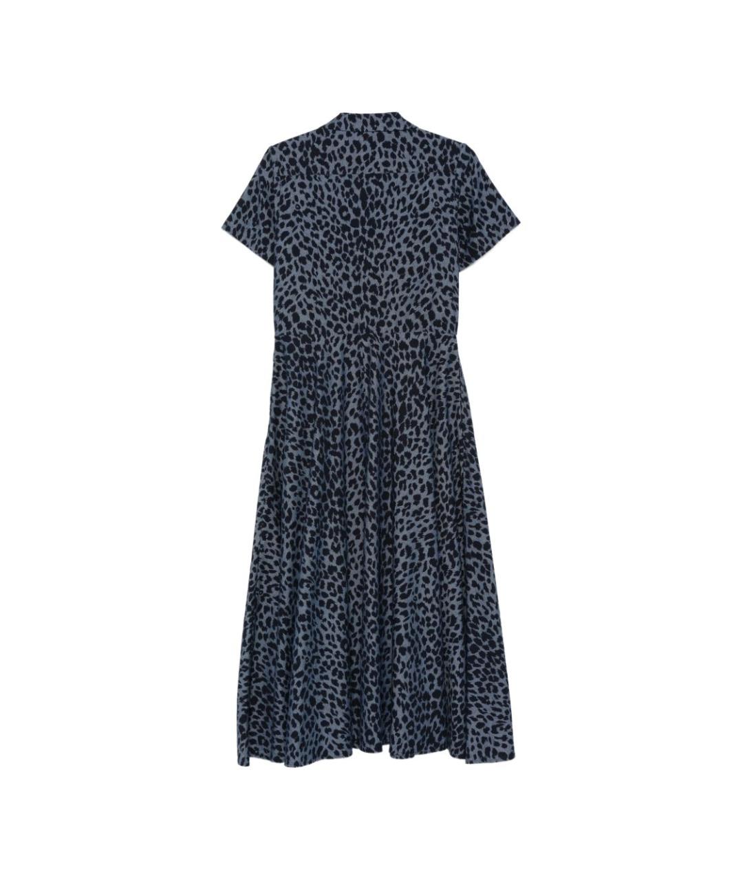 ASPESI Мульти хлопковое повседневное платье, фото 3