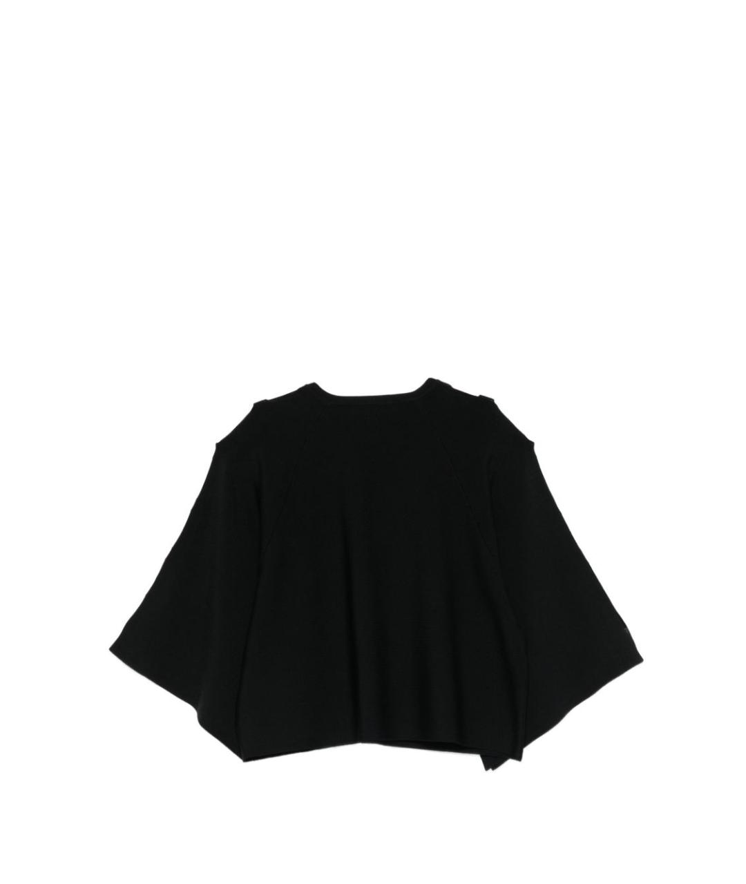 LIU JO Черная вискозная футболка, фото 2