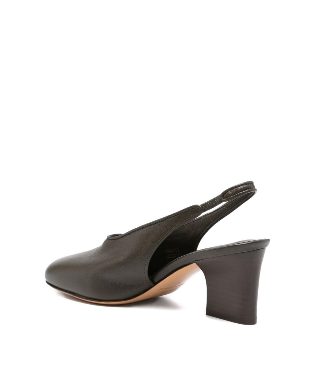 SOEUR Коричневые кожаные туфли, фото 2