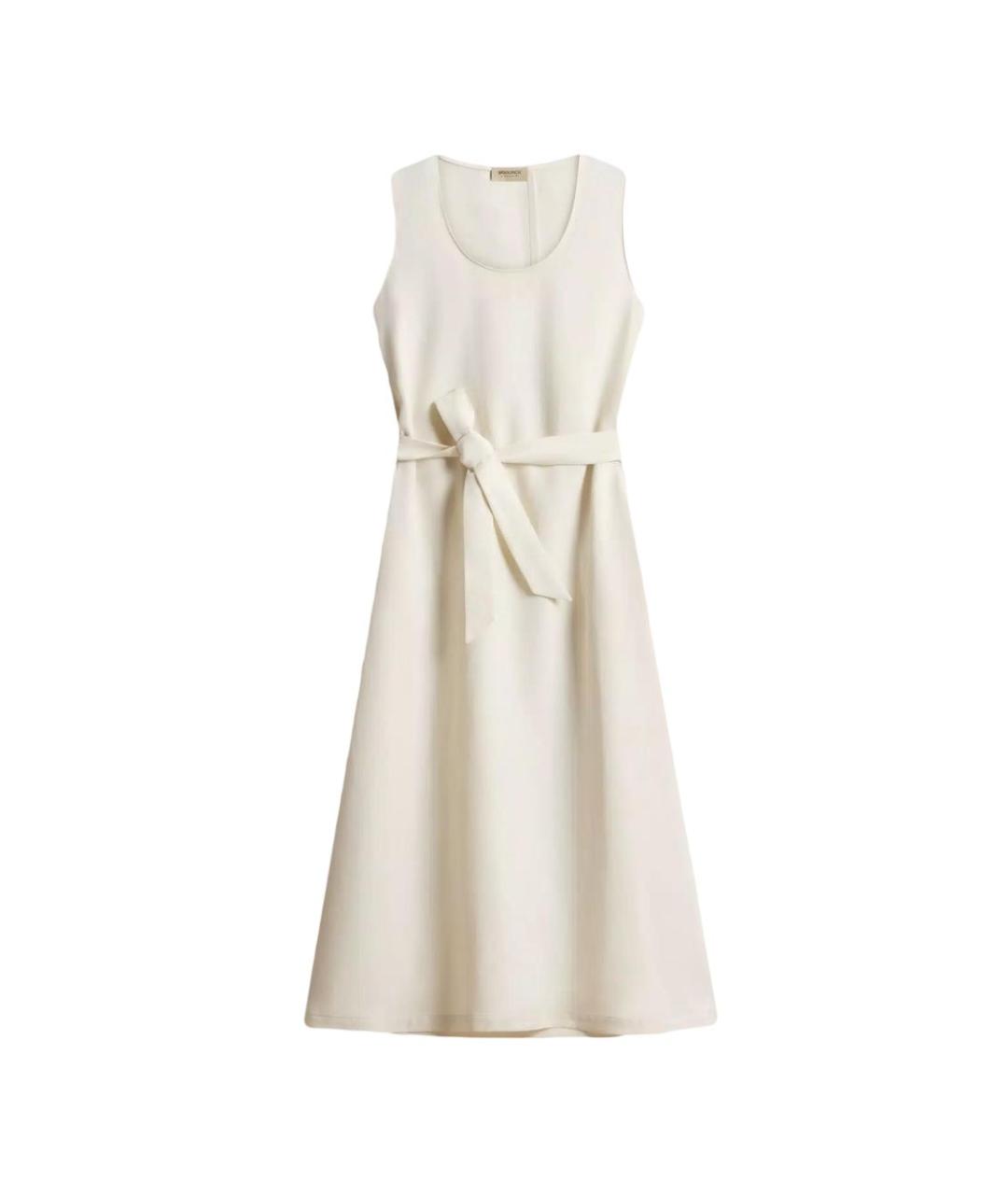 WOOLRICH Бежевое повседневное платье, фото 1