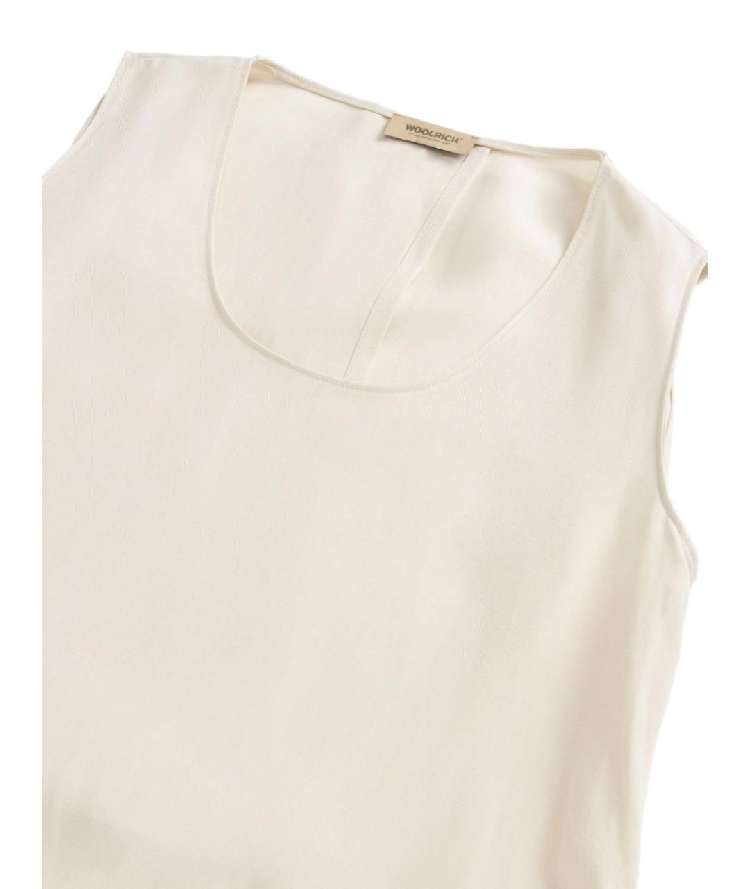 WOOLRICH Бежевое повседневное платье, фото 3