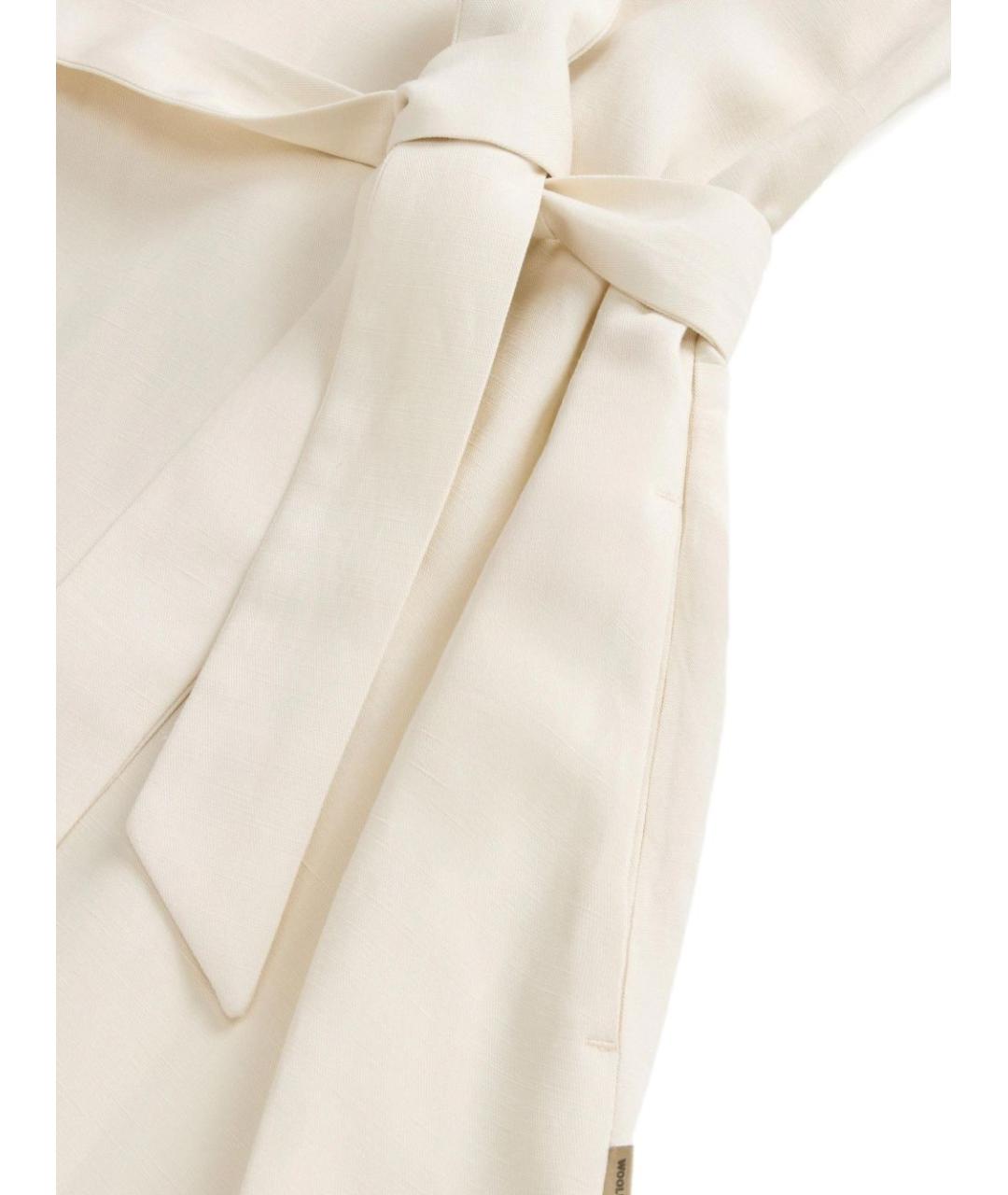 WOOLRICH Бежевое повседневное платье, фото 2