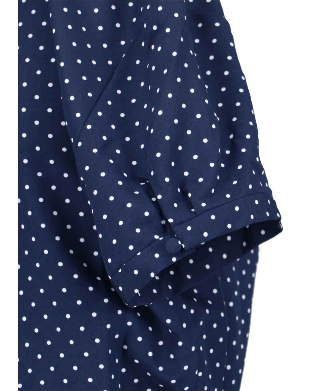 RALPH LAUREN Синее полиэстеровое повседневное платье, фото 5