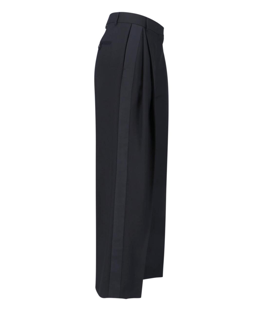 STELLA MCCARTNEY Черные полиэстеровые прямые брюки, фото 3