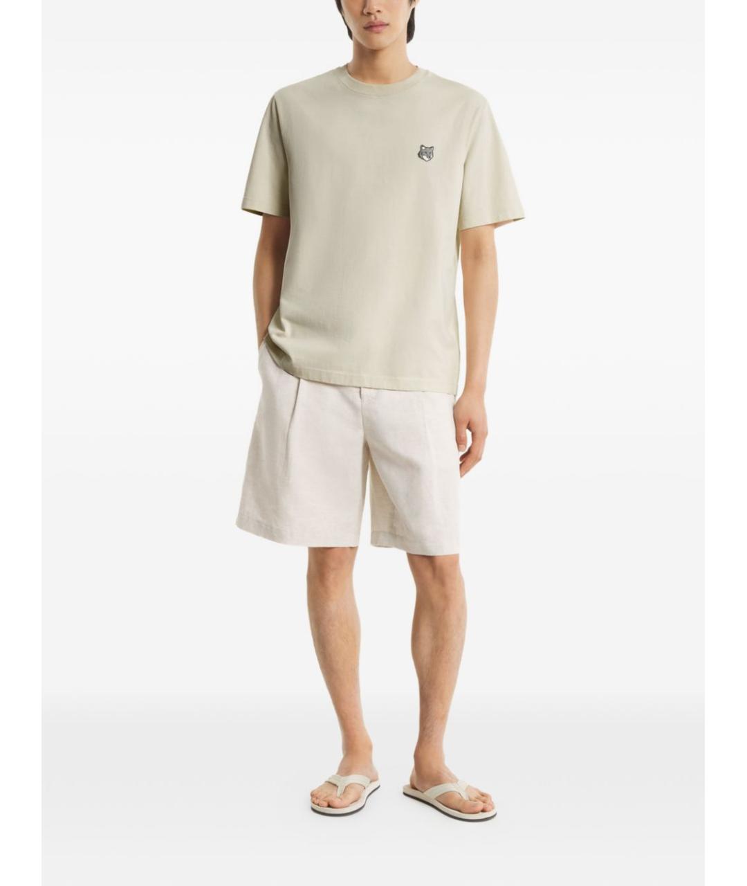 MAISON KITSUNE Хлопковая футболка, фото 2