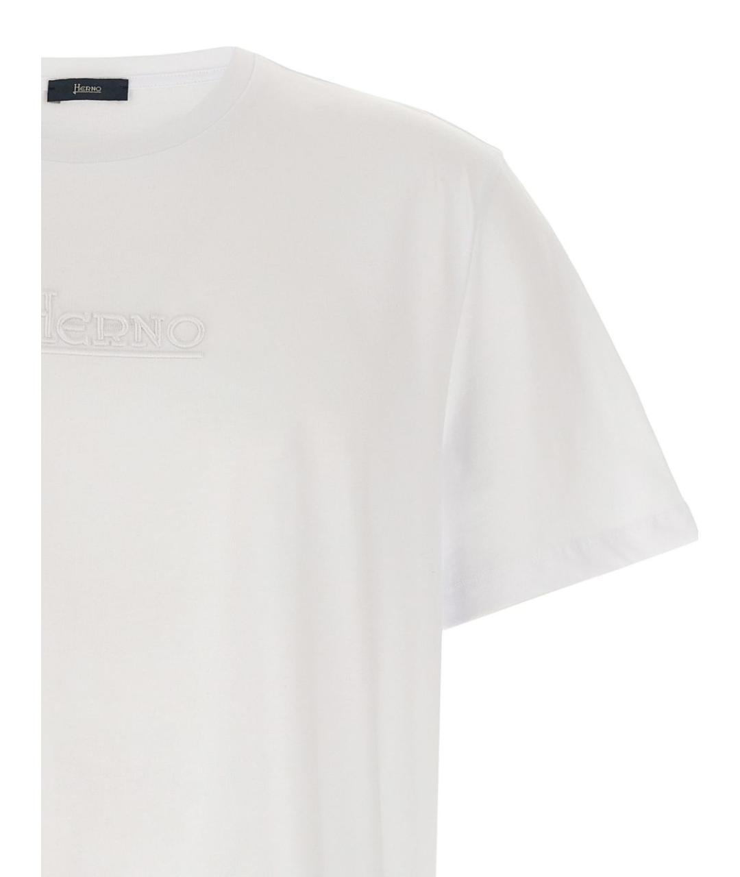 HERNO Хлопковая футболка, фото 2