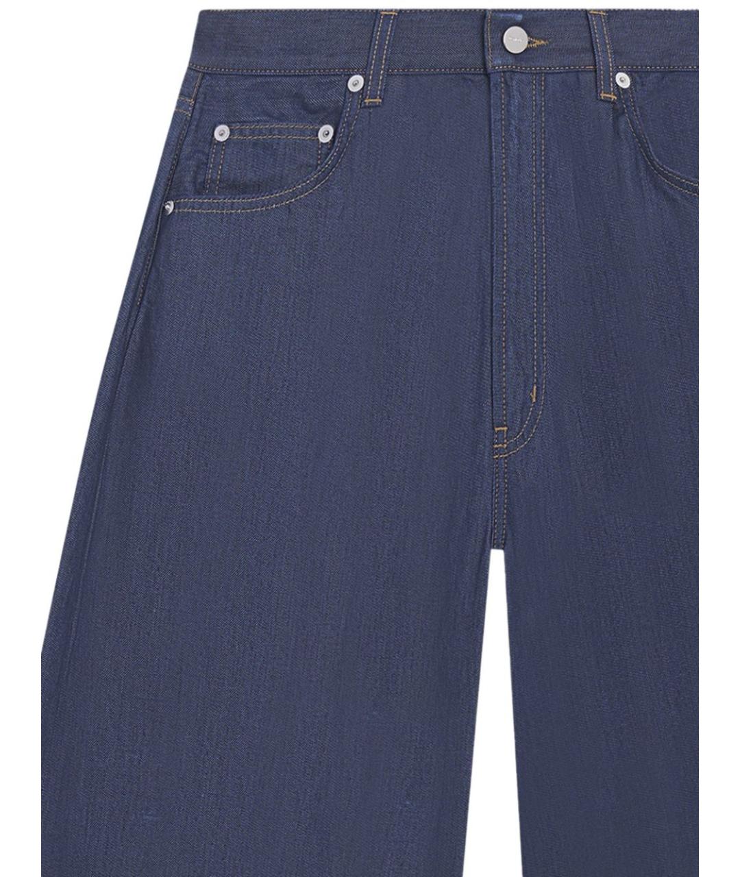 DONDUP Синие прямые джинсы, фото 2