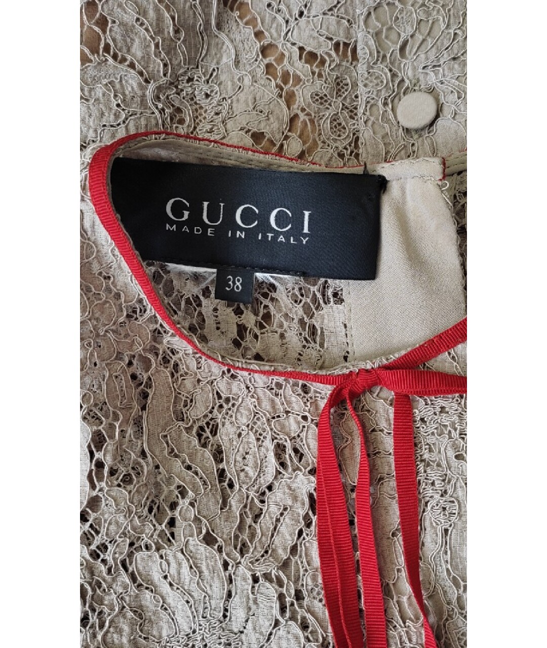 GUCCI Бежевое платье, фото 4