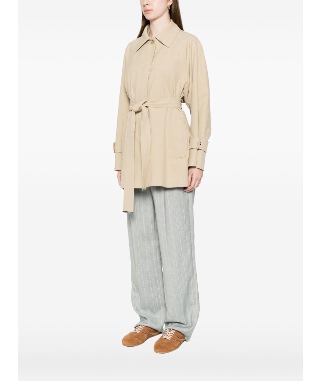 HERNO Бежевый тренч/плащ, фото 5