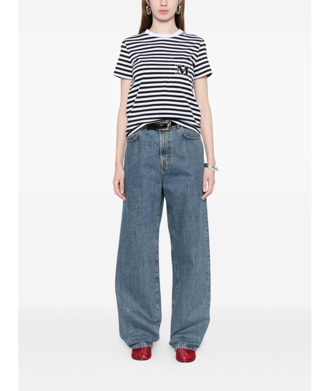 MAX MARA Белая хлопковая майка, фото 2