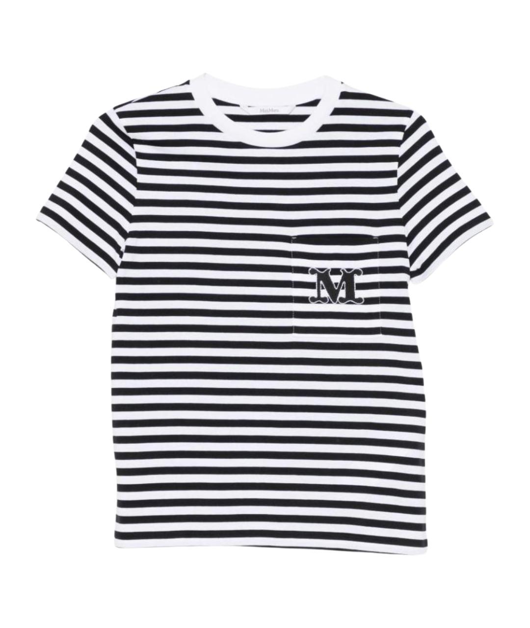 MAX MARA Белая хлопковая майка, фото 1