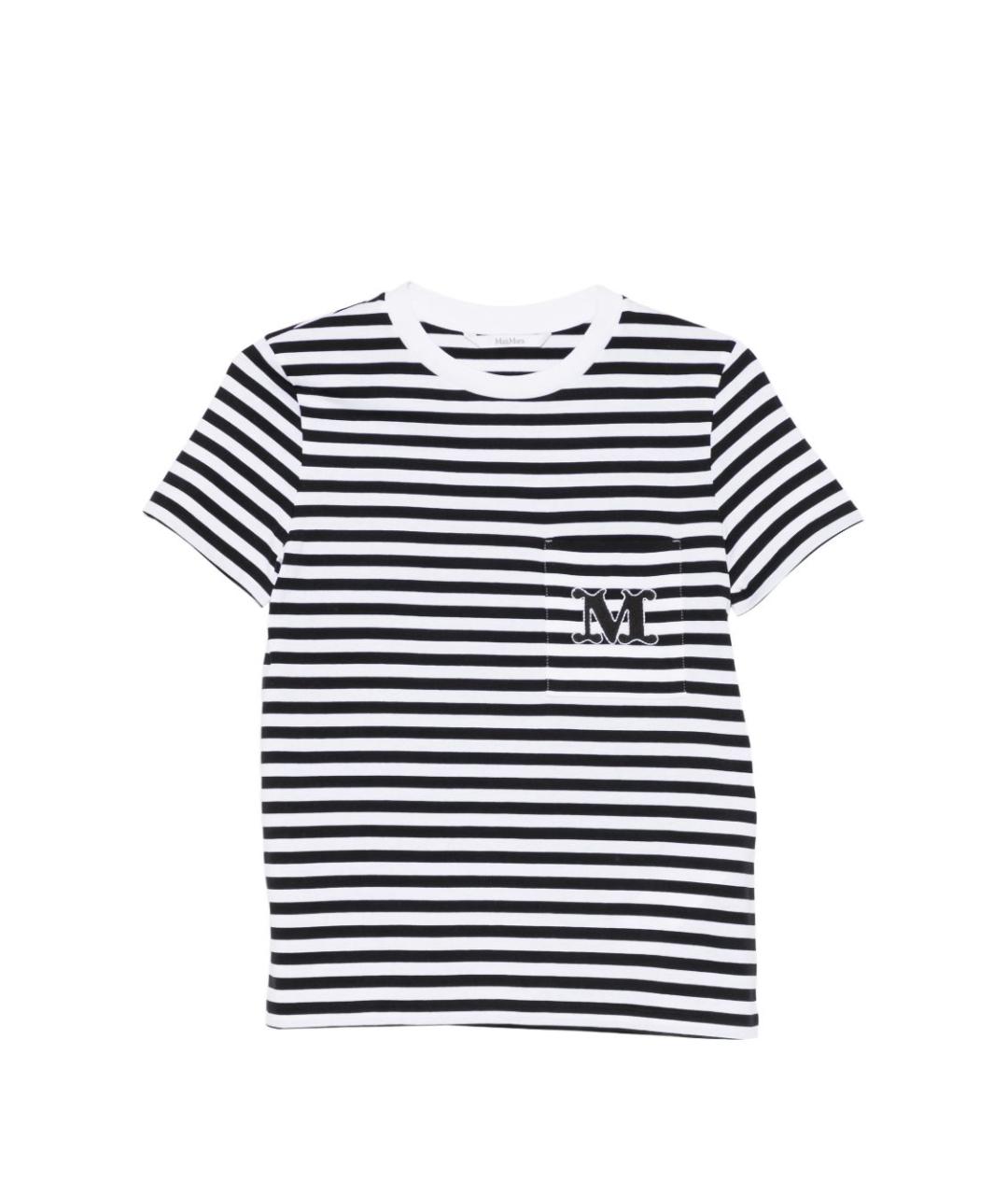 MAX MARA Белая хлопковая майка, фото 6