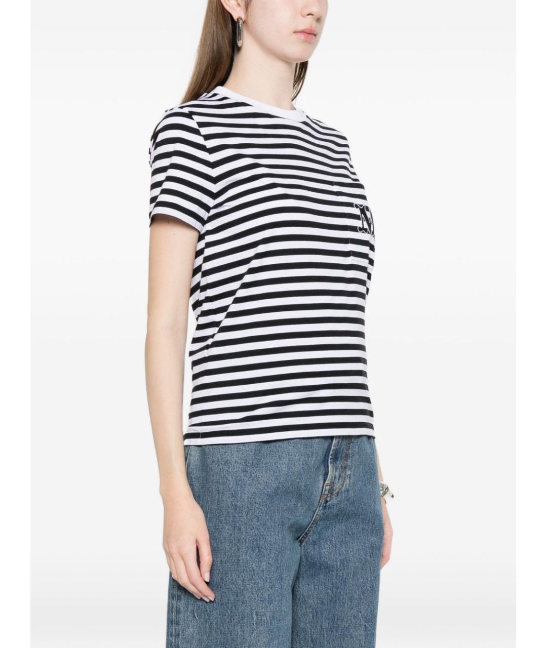 MAX MARA Белая хлопковая майка, фото 4