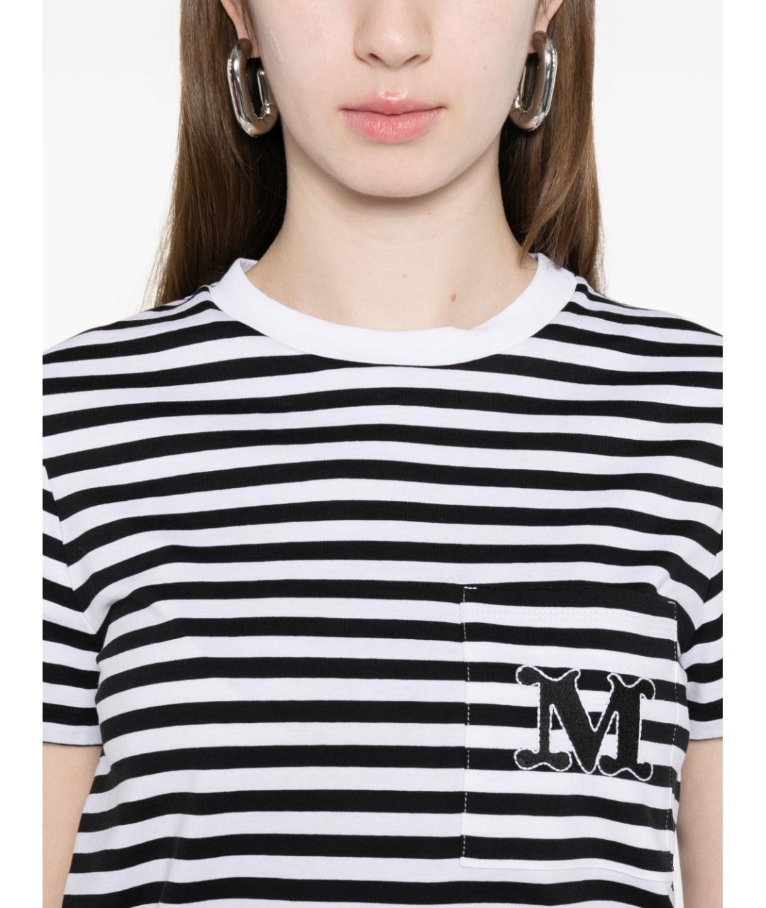 MAX MARA Белая хлопковая майка, фото 3