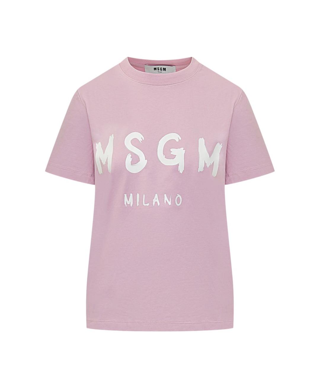 MSGM Хлопковая футболка, фото 1