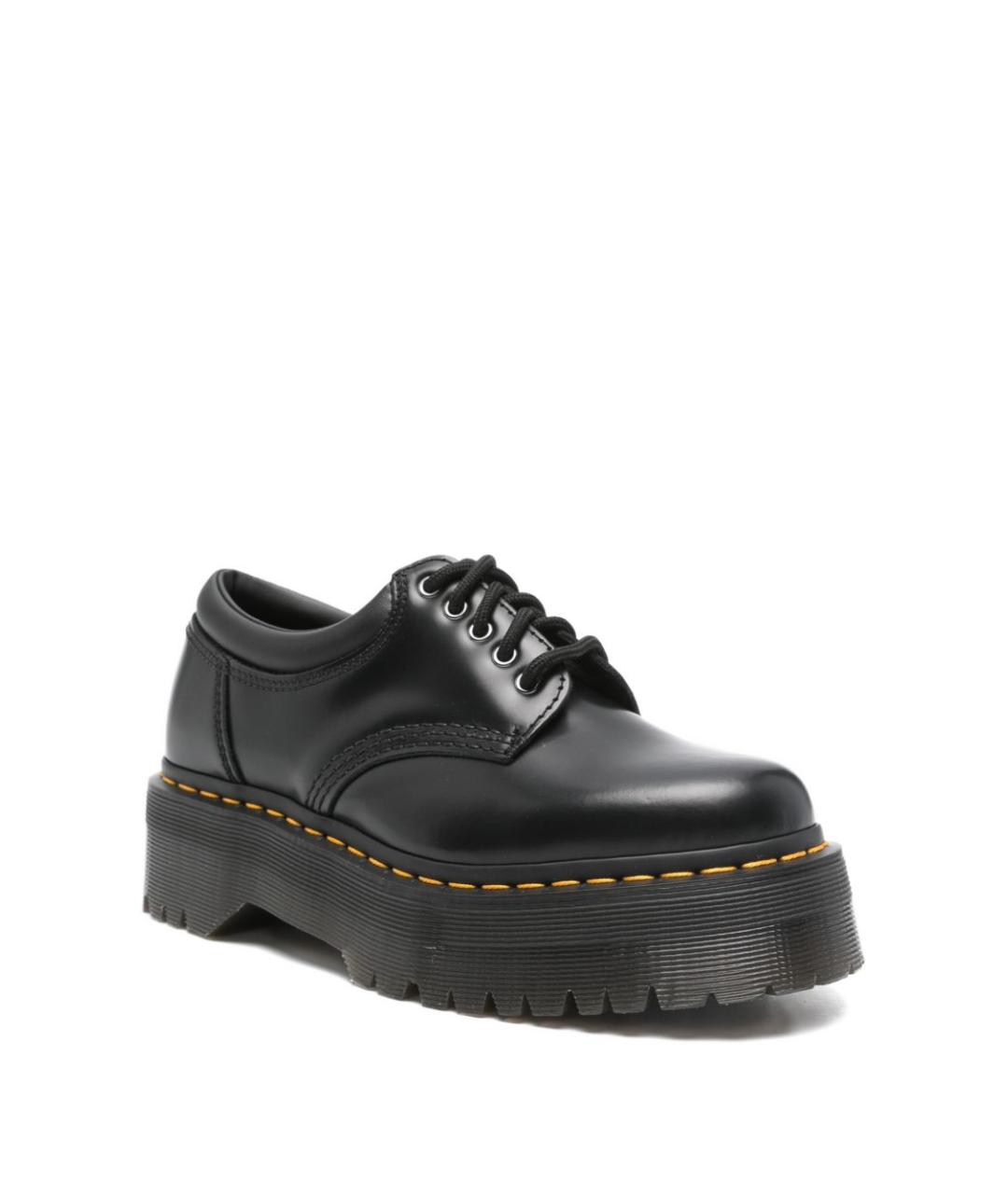 DR. MARTENS Черные кожаные ботинки, фото 2