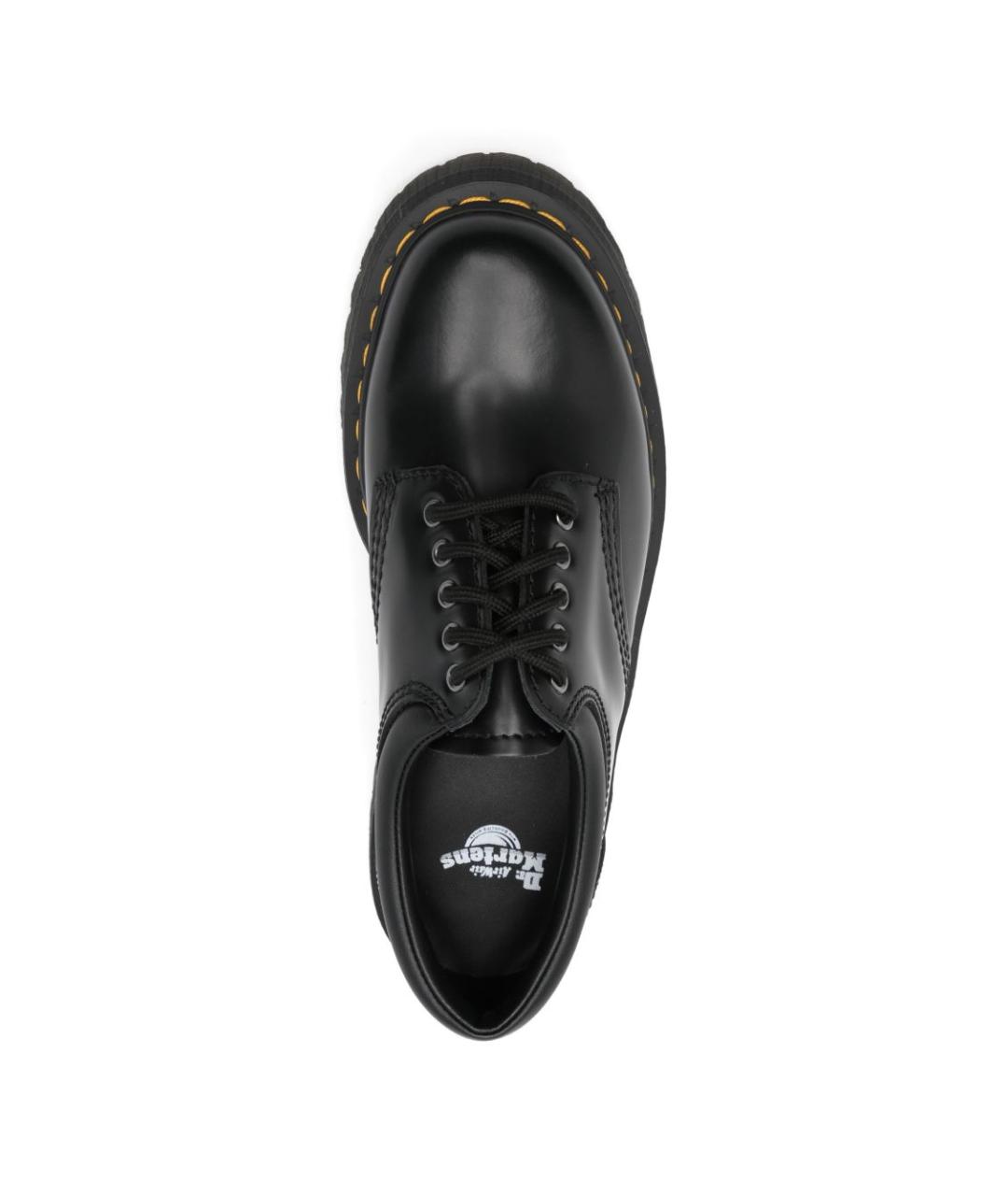 DR. MARTENS Черные кожаные ботинки, фото 4