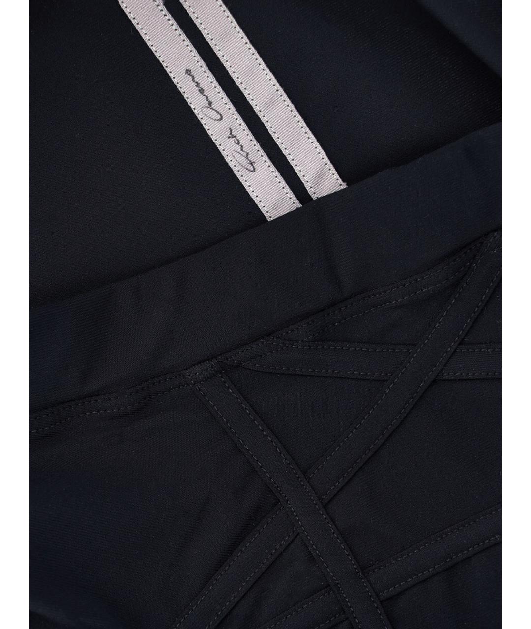 RICK OWENS Черные полиамидовые плавки, фото 3