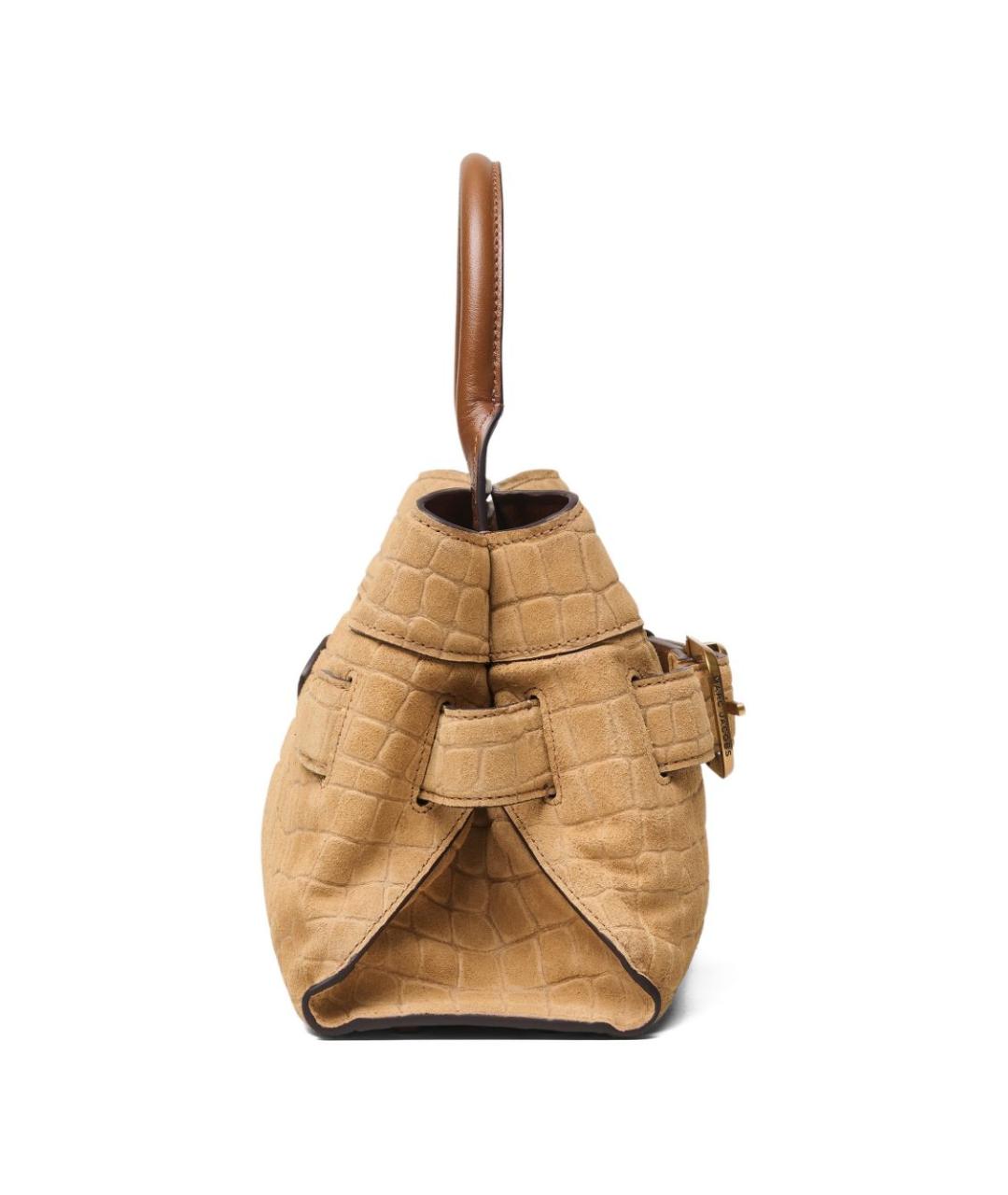 MARC JACOBS Бежевая кожаная сумка тоут, фото 4