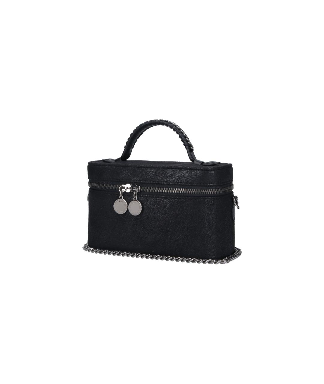 STELLA MCCARTNEY Черная сумка с короткими ручками из искусственной кожи, фото 2