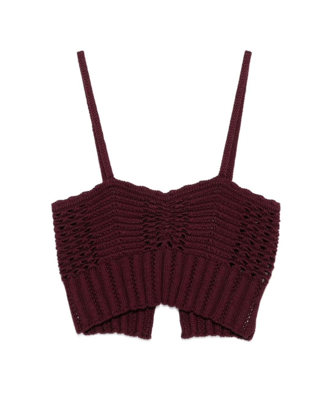 FORTE FORTE Красная хлопковая майка, фото 1