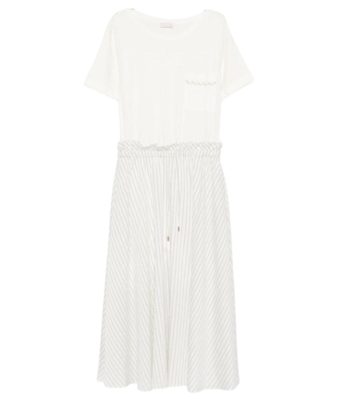 LIU JO Белое повседневное платье, фото 1
