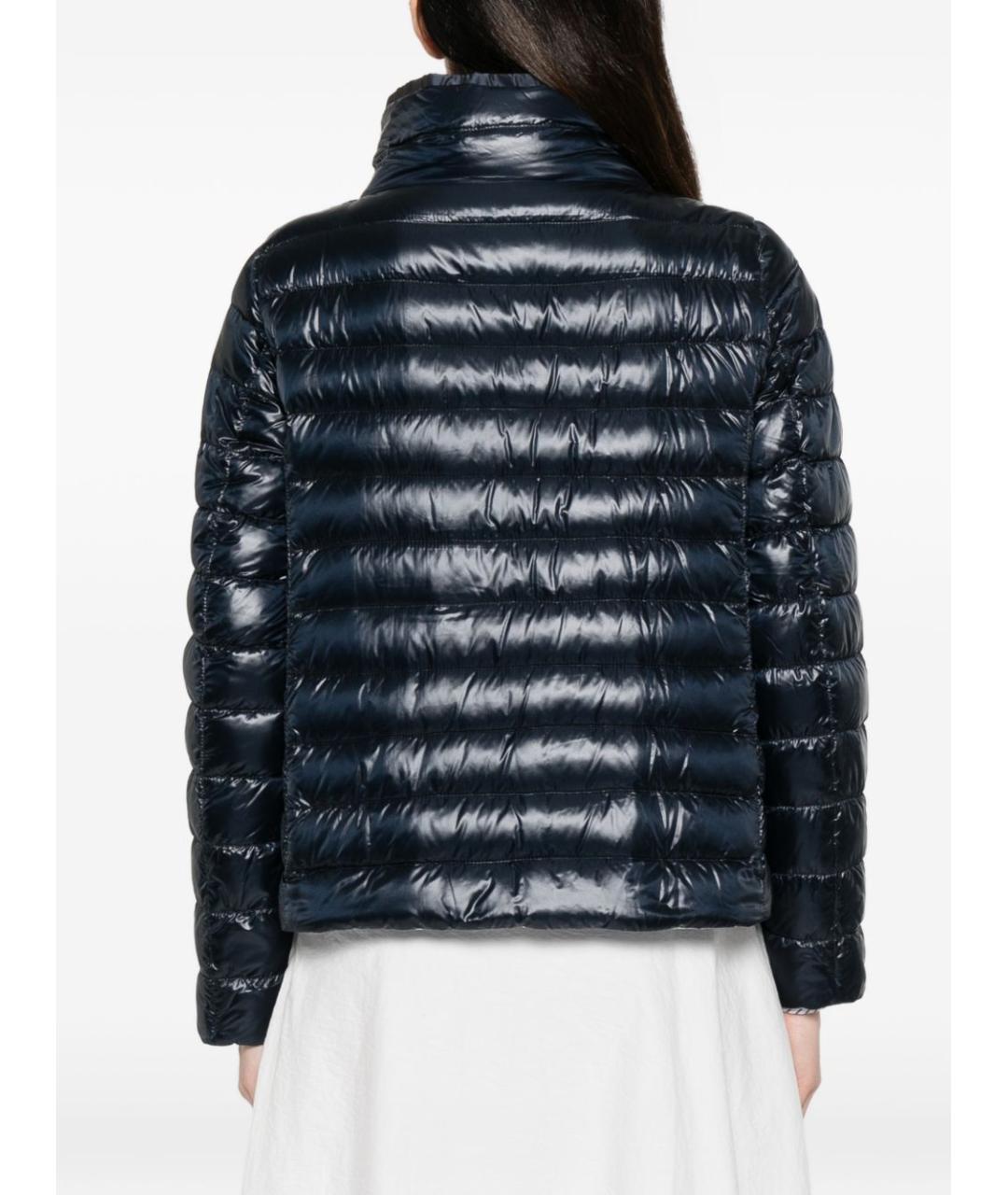 HERNO Синяя полиамидовая куртка, фото 3