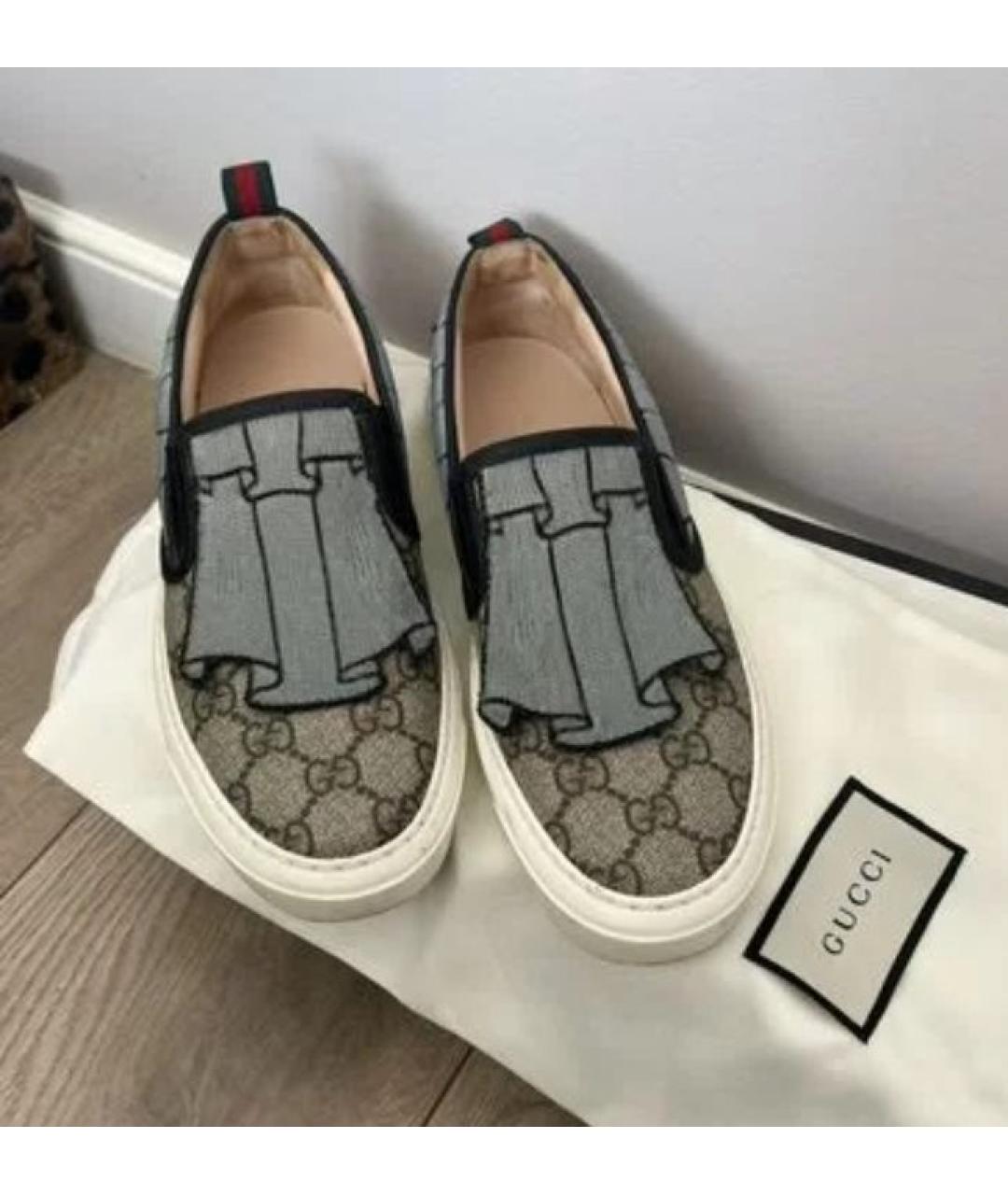 GUCCI Слипоны, фото 2