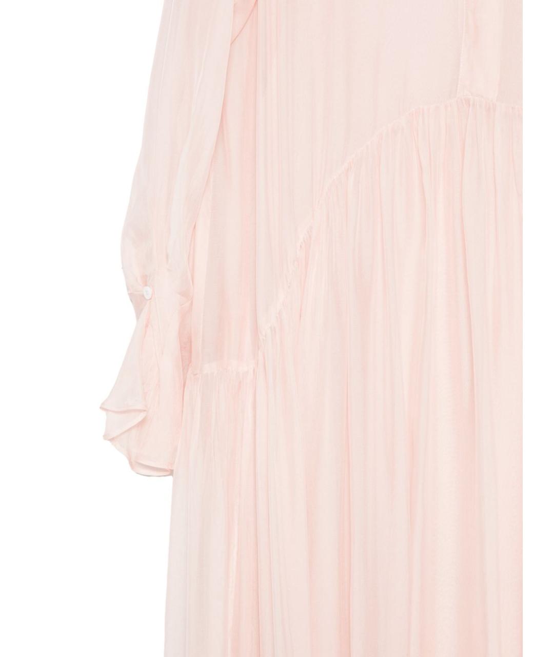 SEVENTY Розовое вискозное повседневное платье, фото 3