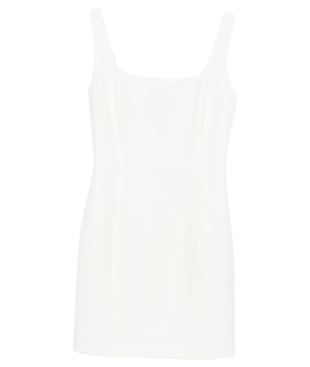 LIU JO Белое полиэстеровое повседневное платье, фото 1