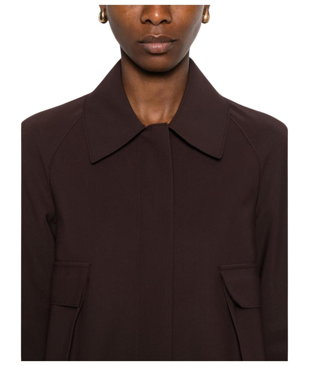 HARRIS WHARF LONDON Коричневая куртка, фото 3