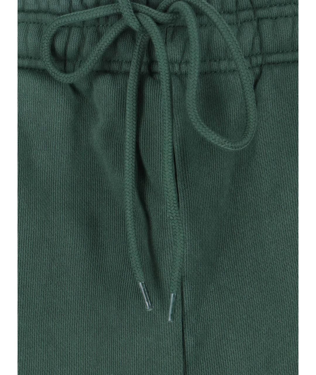 entire studios Зеленые хлопковые повседневные брюки, фото 4