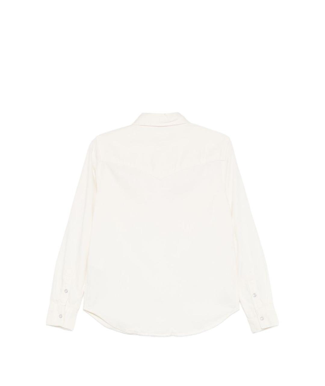 LEVI'S Белая хлопковая рубашка, фото 2