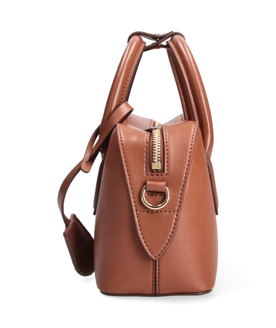 STELLA MCCARTNEY Коричневая сумка с короткими ручками из искусственной кожи, фото 5