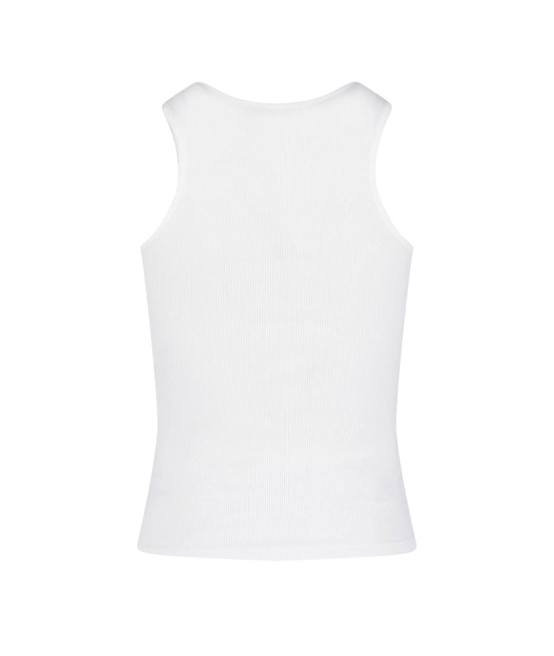 VIVIENNE WESTWOOD Белая хлопковая майка, фото 2