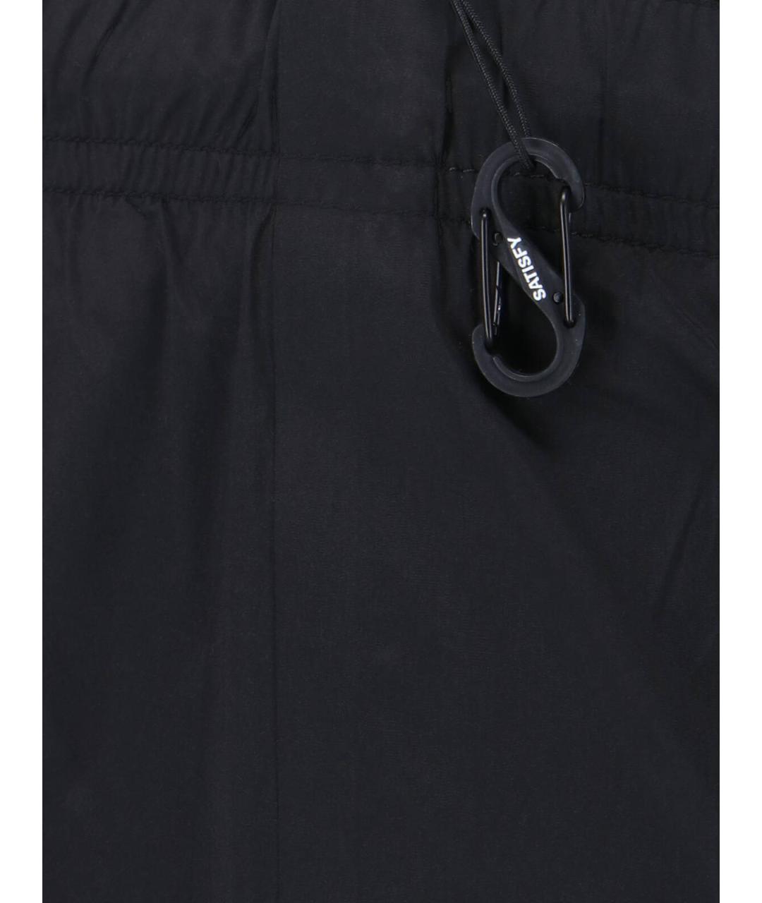 SATISFY Черные полиамидовые шорты, фото 5